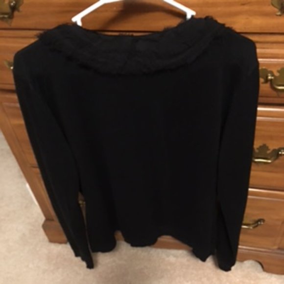 Lauren Ralph Lauren Vintage Sweater Size XL Cashmere & Silk - Picture 4 of 7